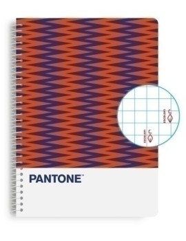 Block Escol.Pantone A4 Moods 80H 4X4 Em