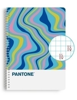 Block Escol.Pantone A4 Moods 80H 4X4 Fl