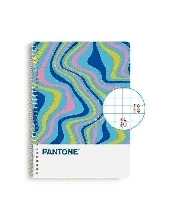 Block Escol.Pantone A4 Moods 80H 4X4 Fl