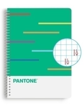 Block Escol.Pantone A4 Moods 80H 4X4 Sp