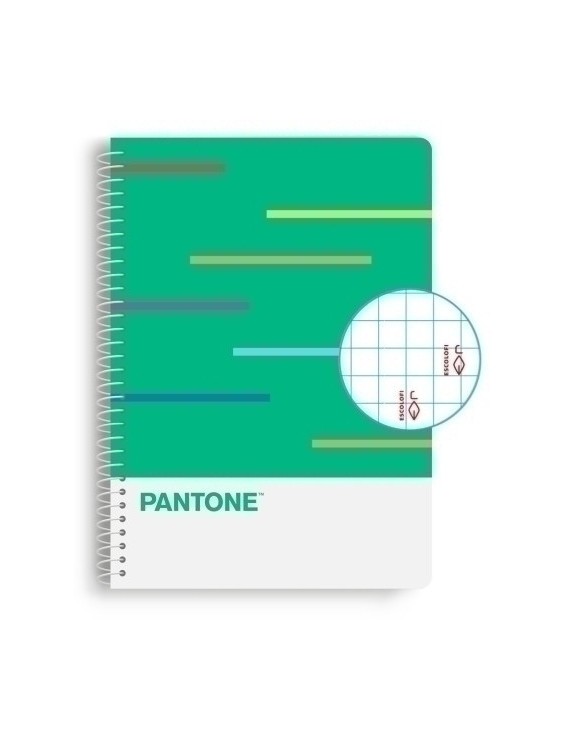 Block Escol.Pantone A4 Moods 80H 4X4 Sp