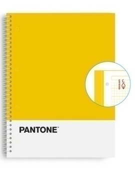 Block Escol.Pantone A4 Basic 80H 5X5 Am