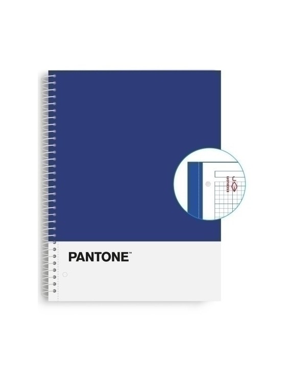 Block Escol.Pantone A4 Basic 80H 5X5 Az