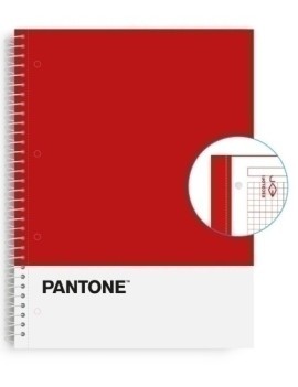 Block Escol.Pantone A4 Basic 80H 5X5 Rj