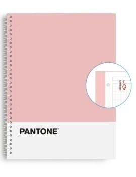 Block Escol.Pantone A4 Basic 80H 5X5 Rs