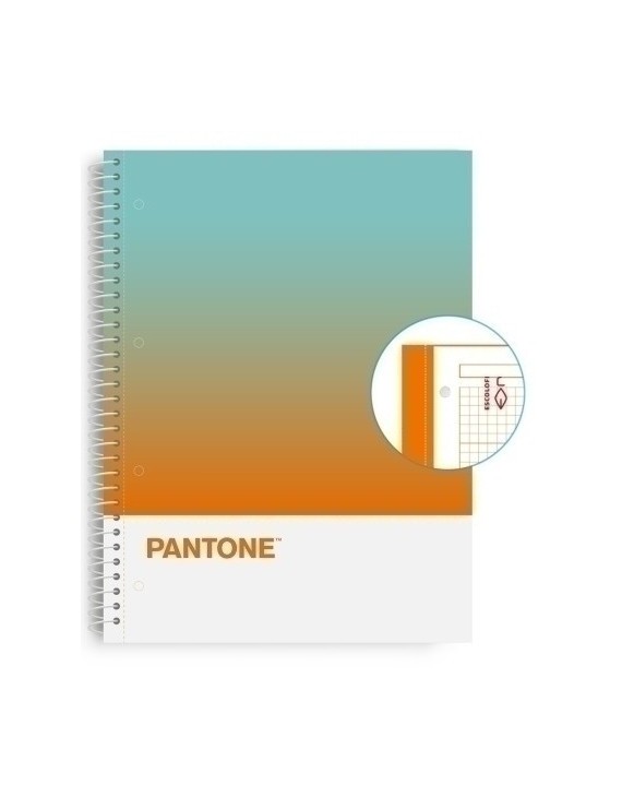 Block Escol.Pantone A4 Toget. 80H 5X5 Cg