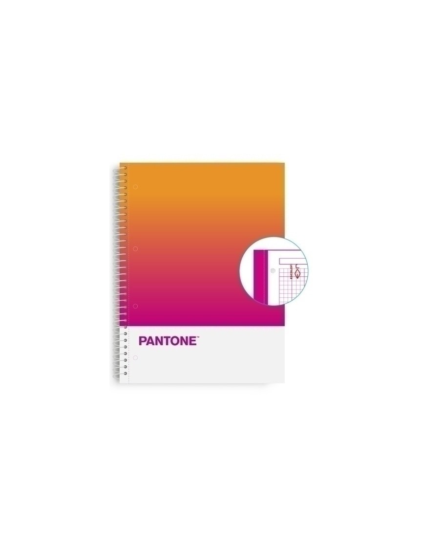 Block Escol.Pantone A4 Toget. 80H 5X5 Cr