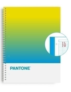 Block Escol.Pantone A4 Toget. 80H 5X5 Lf