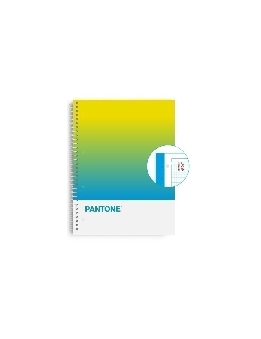 Block Escol.Pantone A4 Toget. 80H 5X5 Lf