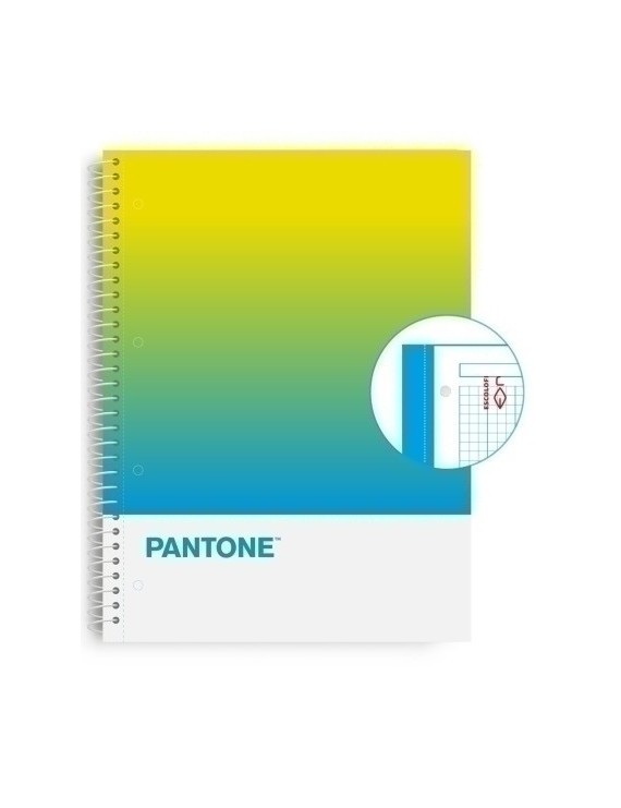 Block Escol.Pantone A4 Toget. 80H 5X5 Lf