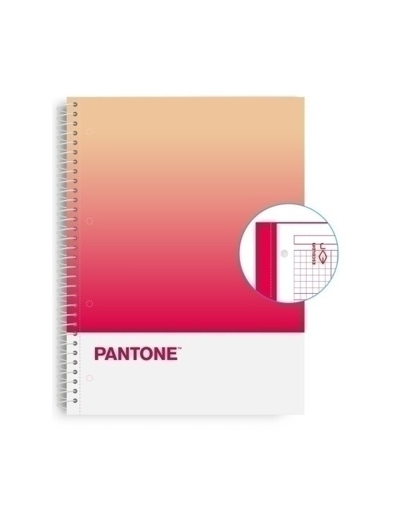 Block Escol.Pantone A4 Toget. 80H 5X5 Rp