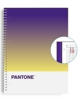 Block Escol.Pantone A4 Toget. 80H 5X5 Tm