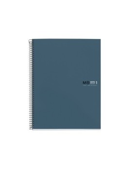 Bloc Miquelrius Antiviral Notebook 1 Micro.Tapa Dura A4 80H 90G Horizontal 7Mm Azul Oceano