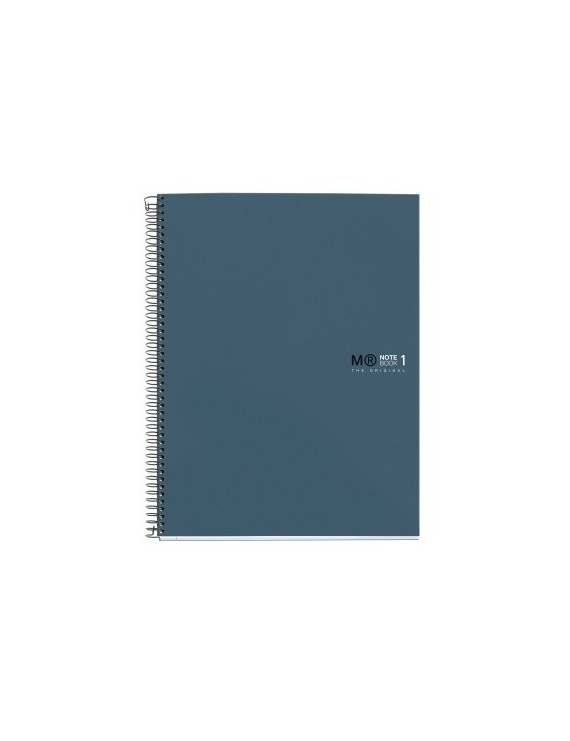 Bloc Miquelrius Antiviral Notebook 1 Micro.Tapa Dura A4 80H 90G Horizontal 7Mm Azul Oceano