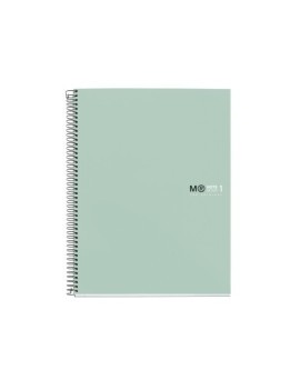 Bloc Miquelrius Antiviral Notebook 1 Micro.Tapa Dura A4 80H 90G Horizontal 7Mm Verde Aqua