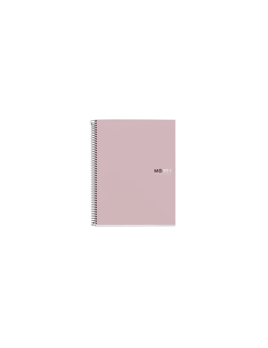 Bloc Miquelrius Antiviral Notebook 1 Micro.Tapa Dura A5 80H 90G Horizontal 7Mm Rosa Arena