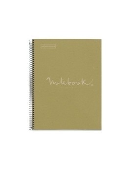 Bloc Miquelrius Emotions Notebook 1 Micro.Tapa Dura A4 80H 90G Cuadric.5X5 Ecolaverde