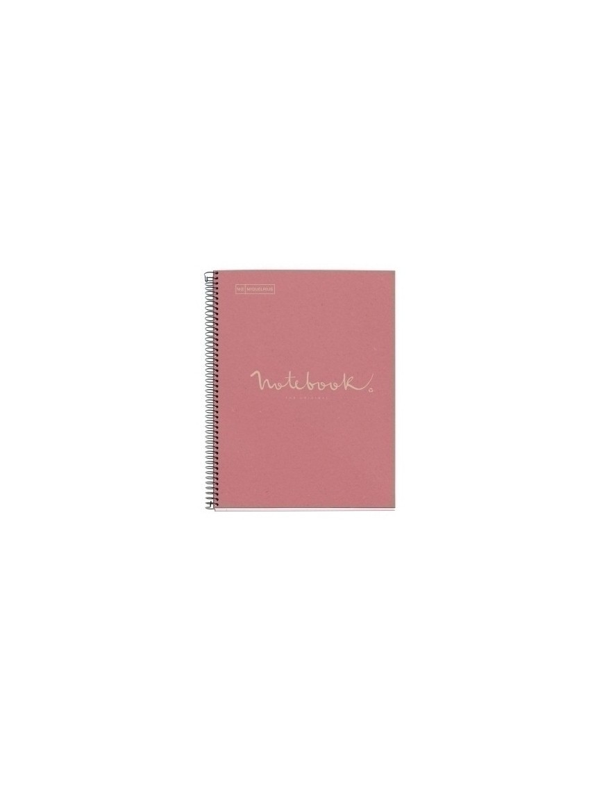 Bloc Miquelrius Emotions Notebook 1 Micro.Tapa Dura A4 80H 90G Cuadric.5X5 Ecorosa