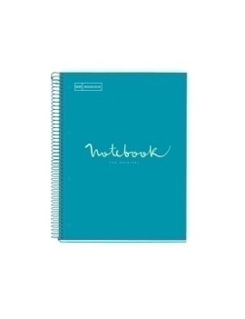 Bloc Miquelrius Emotions Notebook 1 Micro.Tapa Dura A4 80H 90G Cuadric.5X5 Formentera