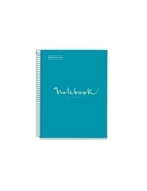 Bloc Miquelrius Emotions Notebook 1 Micro.Tapa Dura A4 80H 90G Cuadric.5X5 Formentera