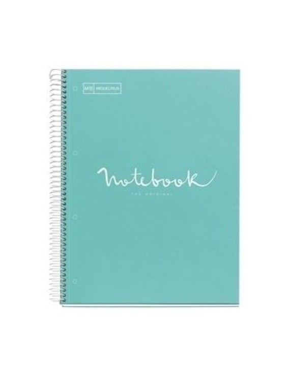 Bloc Miquelrius Emotions Notebook 1 Micro.Tapa Dura A4 80H 90G Horizontal 7 Mm Azul Cielo