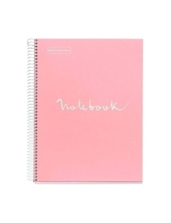 Bloc Miquelrius Emotions Notebook 1 Micro.Tapa Dura A4 80H 90G Horizontal 7 Mm Rosa