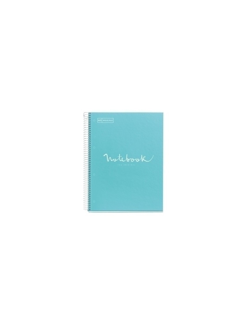 Bloc Miquelrius Emotions Notebook 5 Micro.Tapa Dura A5 120H 90G Horiz.7Mm Azul Cielo