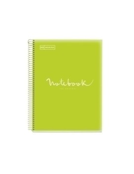 Bloc Miquelrius Emotions Notebook 5 Micro.Tapa Pp A4 120H 90G Horiz.7Mm Lima