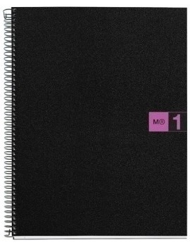 Bloc Miquelrius Micro Note Book 1 Tapa Pp A4 80H Cuadric.5X5 Fucsia