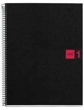 Bloc Miquelrius Micro Note Book 1 Tapa Pp A4 80H Cuadric.5X5 Rojo