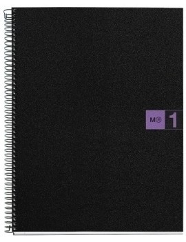 Bloc Miquelrius Micro Note Book 1 Tapa Pp A4 80H Cuadric.5X5 Violeta