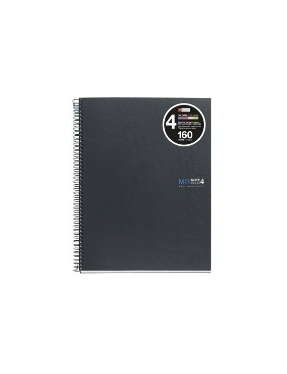 Bloc Miquelrius Notebook 4 Micro.Tapa Dura A4 160H Cuadric.5X5