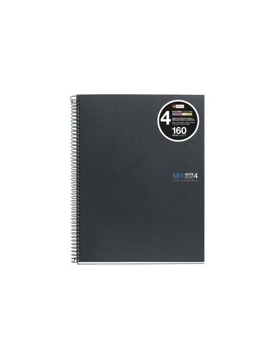 Bloc Miquelrius Notebook 4 Micro.Tapa Dura A5 160H Cuadric.5X5