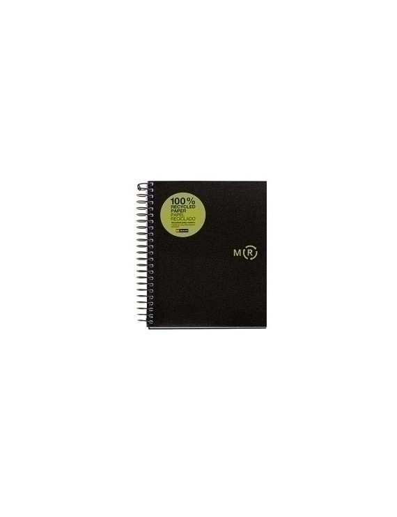 Bloc Miquelrius Notebook 4 Micro.Tapa Pp A5 120H Cuadric.5X5 Reciclado