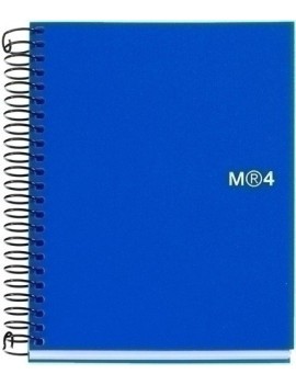 Bloc Miquelrius Notebook 4 Micro.Tapa Pp A6 140H Cuadric.5X5 Azul