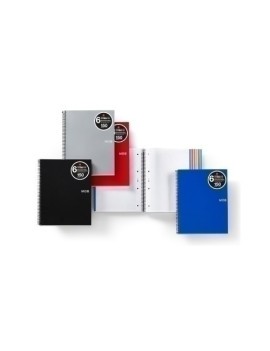 Bloc Miquelrius Notebook 6 Micro.Tapa Pp A5 150H Cuadric.5X5 Azul