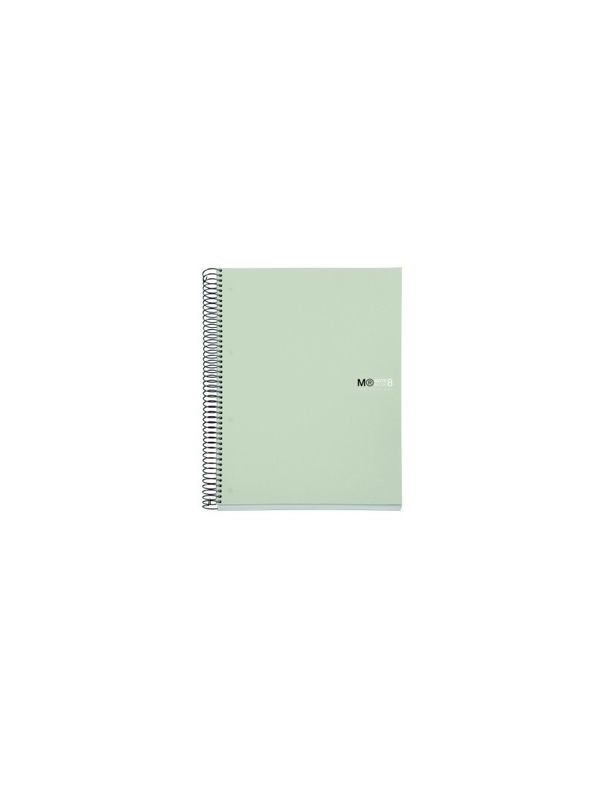 Bloc Miquelrius Notebook 8 Micro.Tapa Pp A4 200H 70G Cuadric.5X5 Gris