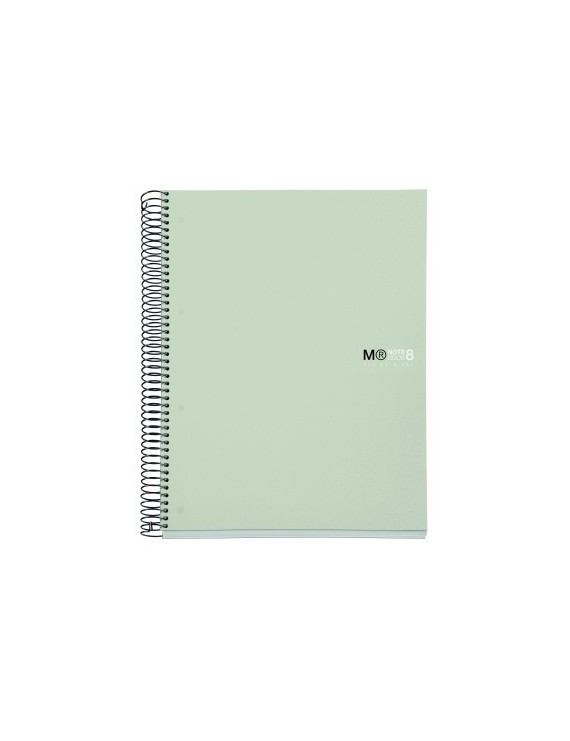 Bloc Miquelrius Notebook 8 Micro.Tapa Pp A4 200H 70G Cuadric.5X5 Gris