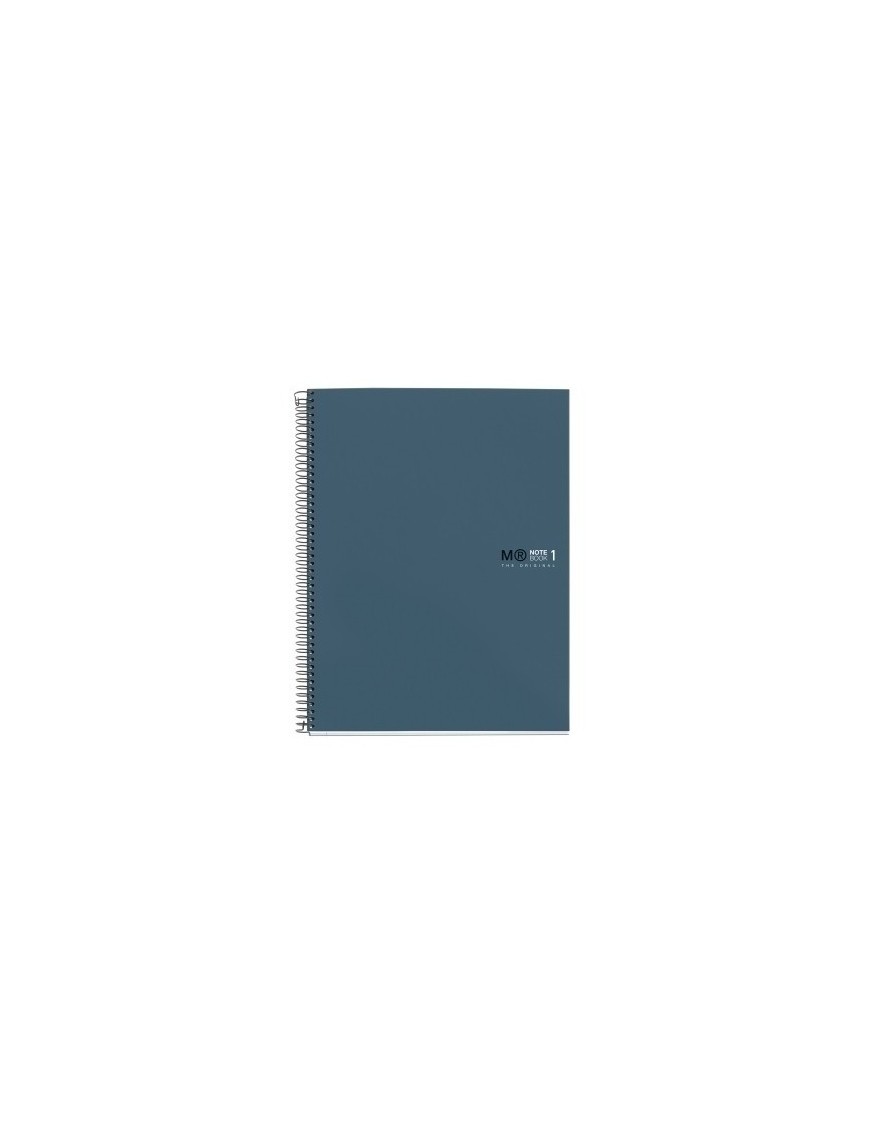 Bloc Miquelrius Original Notebook 1 Micro.Tapa Dura A4 80H 90G Cuadric.5X5 Azul Oceano