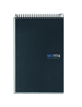 Bloc Miquelrius Original Notebook 4 Reporter Micro.Tapa Dura A5 120H 70G Cuadric.5X5 Gris Grafito