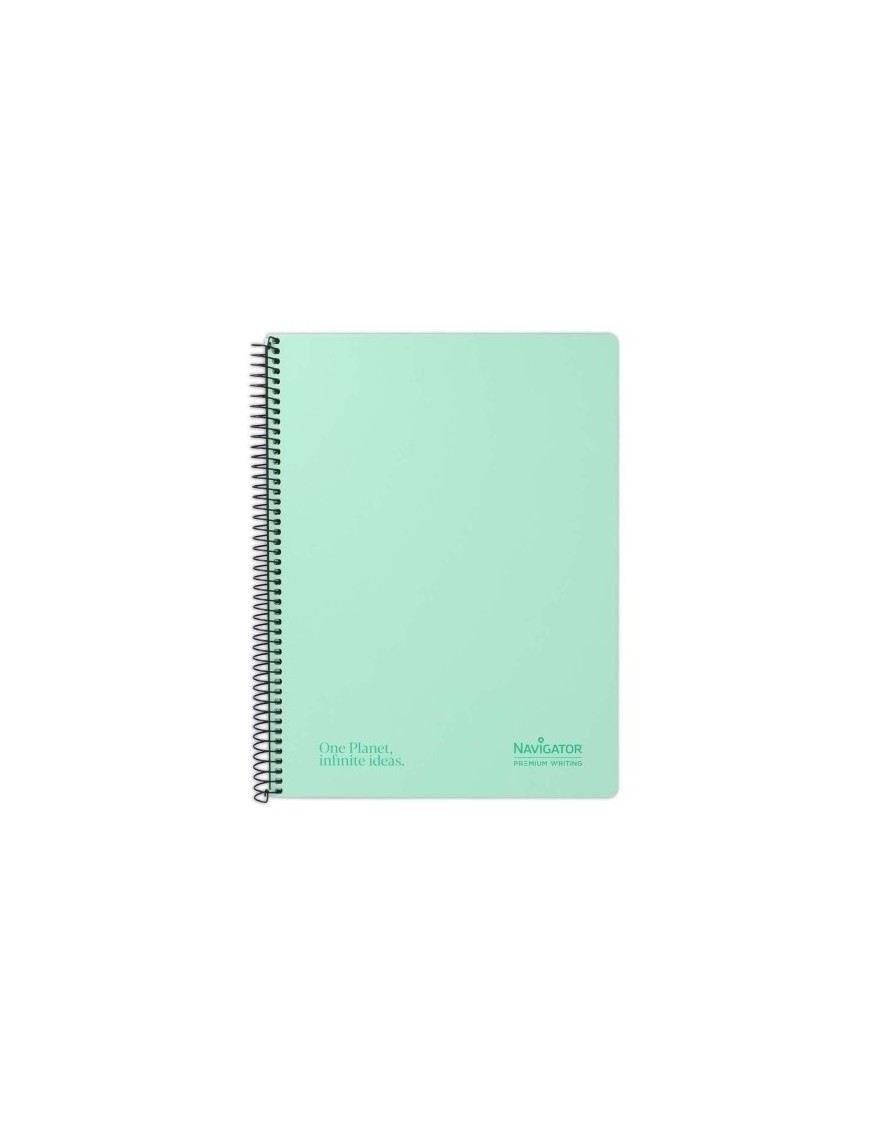 Bloc Navigator A4 80H Cd.4 Pastel Mint