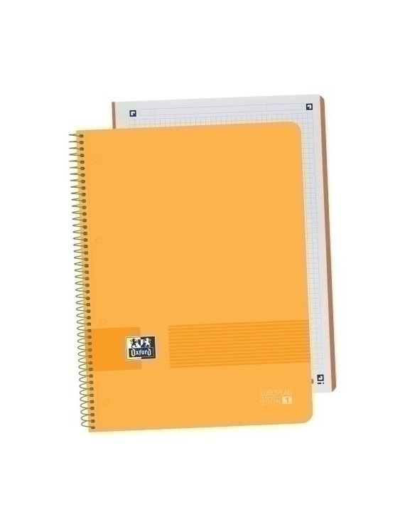 Block Oxf. Eu.Book 1 A4 80H Cd.5 Melocot