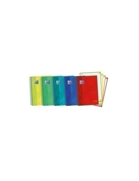 Block Oxf. Eu.Book 4 A5 120H Cd.5 Col.(5