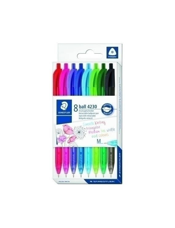 Boligrafo Staedtler 4230 Medio Estuche 8