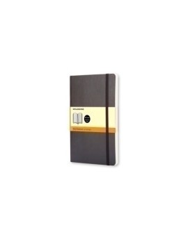 Cuaderno Moleskine Clasico Tapa Blanda 13X21 192H 70Gr. Horizontal Con Goma Negra