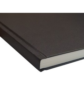 Cuaderno Oxford Artbooks Esbozo (Cosido) 100G 96H A5 Liso Negro