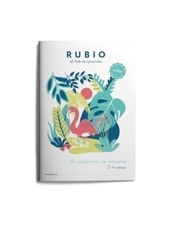 Cuaderno Rubio A4 Verano 3-4