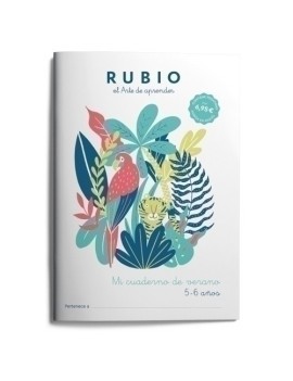 Cuaderno Rubio A4 Verano 5-6