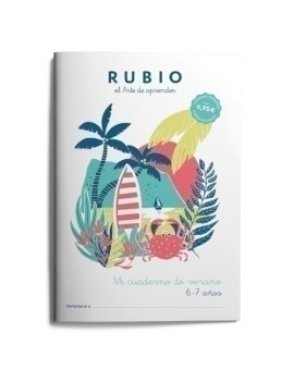 Cuaderno Rubio A4 Verano 6-7