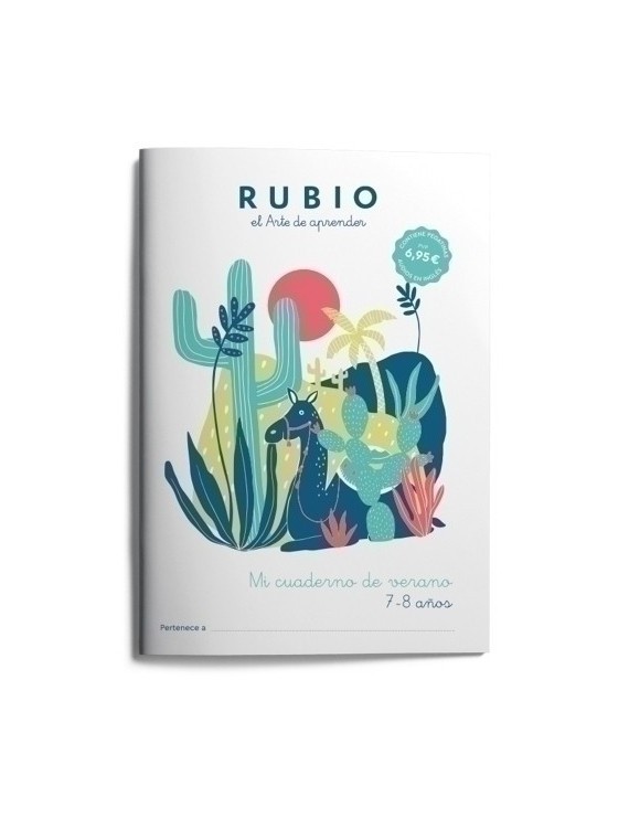 Cuaderno Rubio A4 Verano 7-8